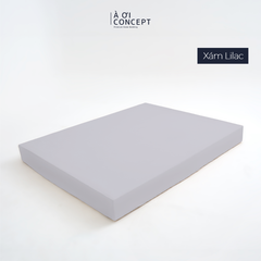  Drap giường Trơn Tencel 60s, Màu [ Xám Lilac] 