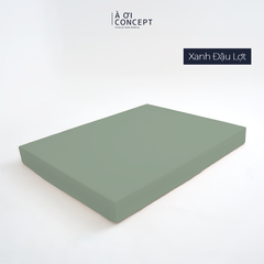 Drap giường Trơn Tencel 60s, Màu [ Xanh Đậu Lợt] 
