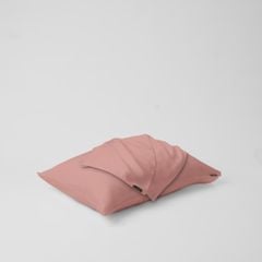  Vỏ gối nằm trơn | Lụa Tencel | 50cmx70cm, 35cmx50cm | Túi lồng ruột | Hồng Salmon | Mềm mại | VGTC00047 | À Ơi Concept 