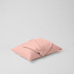  Vỏ gối nằm trơn | Lụa Tencel | 50cmx70cm, 35cmx50cm | Túi lồng ruột | Hồng San Hô | Mềm mại | VGTC00048 | À Ơi Concept 