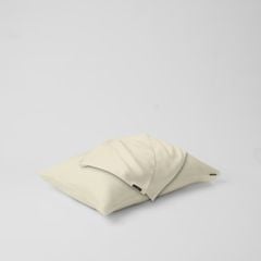  Vỏ gối nằm trơn | Lụa Tencel | 50cmx70cm, 35cmx50cm | Túi lồng ruột | Kem Sữa | Mềm mại | VGTC00049 | À Ơi Concept 