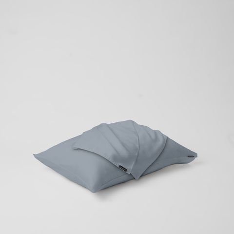  Vỏ gối nằm trơn | Lụa Tencel | 50cmx70cm, 35cmx50cm | Túi lồng ruột | Xám Xanh | Mềm mại | VGTC00066 | À Ơi Concept 