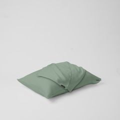  Vỏ gối nằm trơn | Lụa Tencel | 50cmx70cm, 35cmx50cm | Túi lồng ruột | Xanh Đậu Lợt | Mềm mại | VGTC00072 | À Ơi Concept 