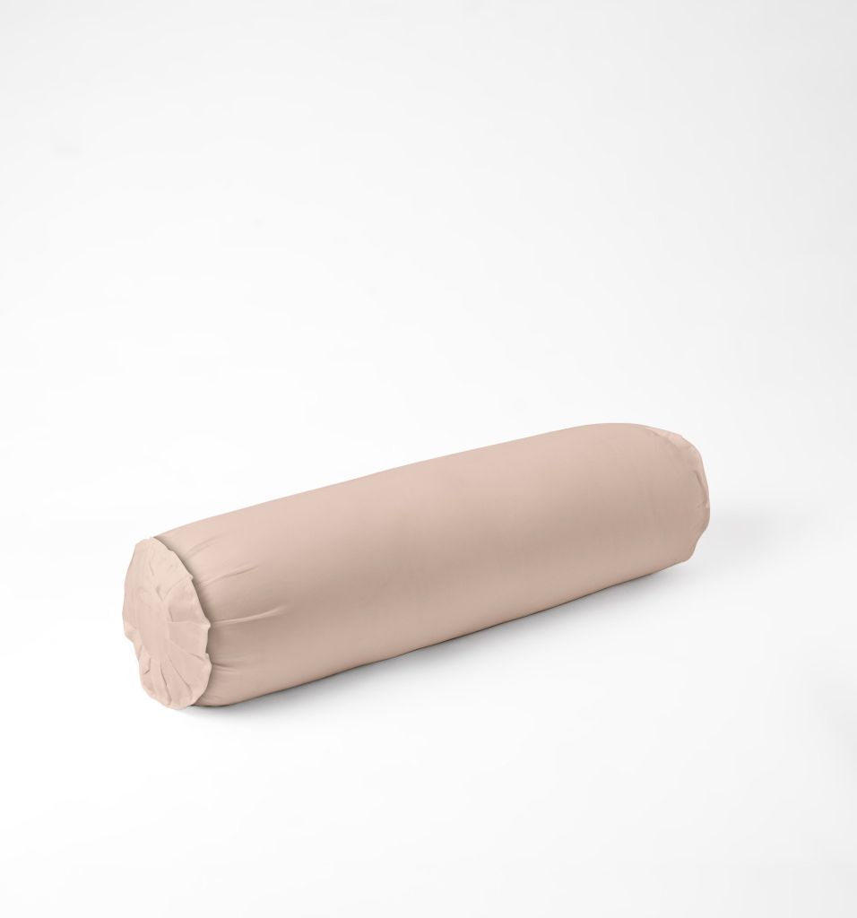 Vỏ gối ôm | Lụa Tencel | 37 x 100 cm| Mềm mại, Thoáng khí | Hồng Nude | VGTC00083 | À Ơi Concept