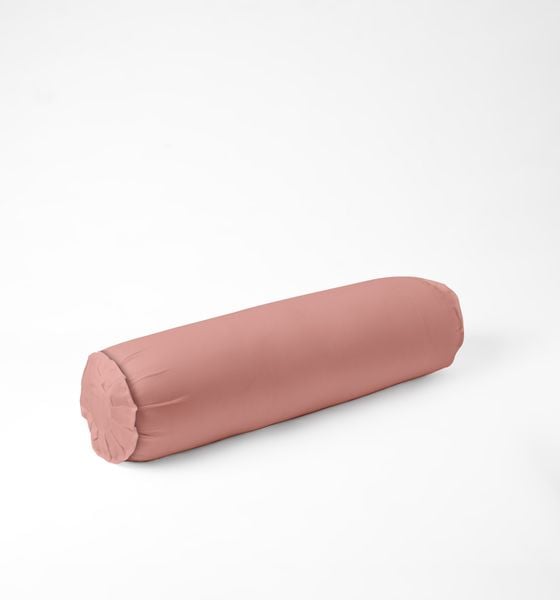  Vỏ gối ôm | Lụa Tencel | 37 x 100 cm| Mềm mại, Thoáng khí | Hồng Salmon | VGTC00085 | À Ơi Concept 