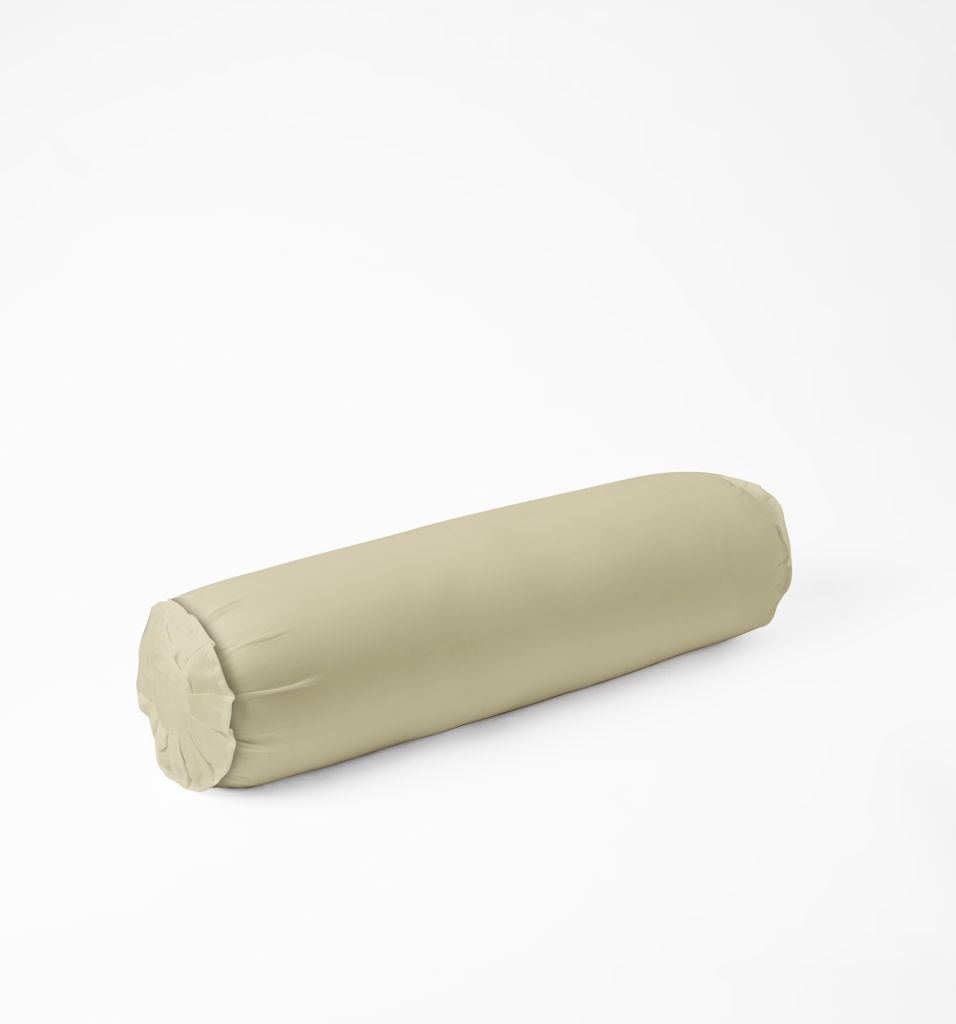 Vỏ gối ôm | Lụa Tencel | 37 x 100 cm| Mềm mại, Thoáng khí | Nâu Latte | VGTC00090 | À Ơi Concept
