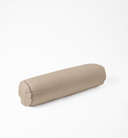  Vỏ gối ôm | Lụa Tencel | 37 x 100 cm| Mềm mại, Thoáng khí | Nâu Sữa | VGTC00091 | À Ơi Concept 