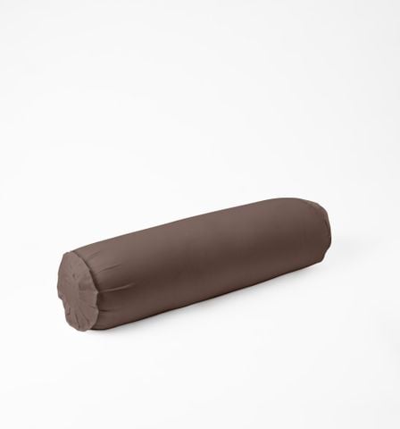  Vỏ gối ôm | Lụa Tencel | 37 x 100 cm| Mềm mại, Thoáng khí | Nâu Tím | VGTC00092 | À Ơi Concept 