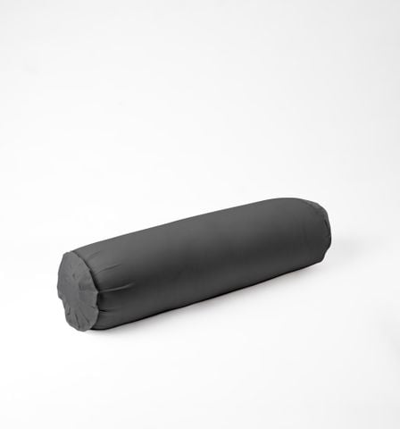  Vỏ gối ôm | Lụa Tencel | 37 x 100 cm | Mềm mại, Thoáng khí | Xám Đậm | VGTC00098 | À Ơi Concept 