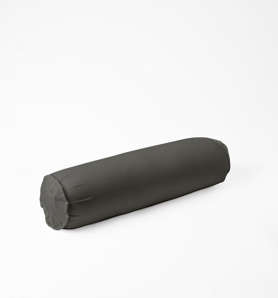 Vỏ gối ôm | Lụa Tencel | 37 x 100 cm | Mềm mại, Thoáng khí | Xám Nâu | VGTC00102 | À Ơi Concept