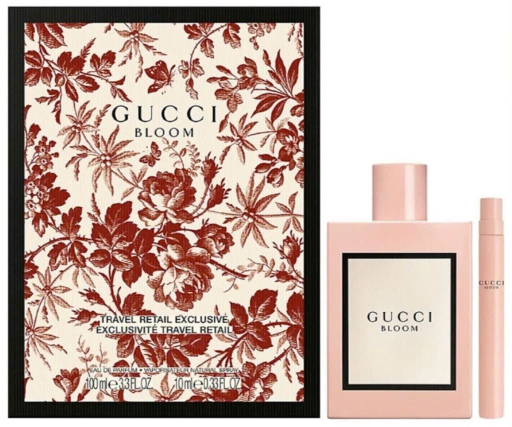Giftset Gucci Bloom - Nước hoa 100ml + Ống xịt 10ml