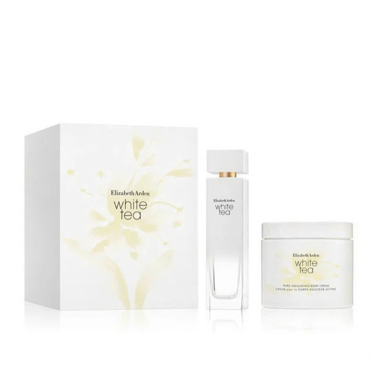 Giftset Elizabeth Arden White Tea Eau De Toilette - Nước Hoa 100ml + Body Cream 400ml