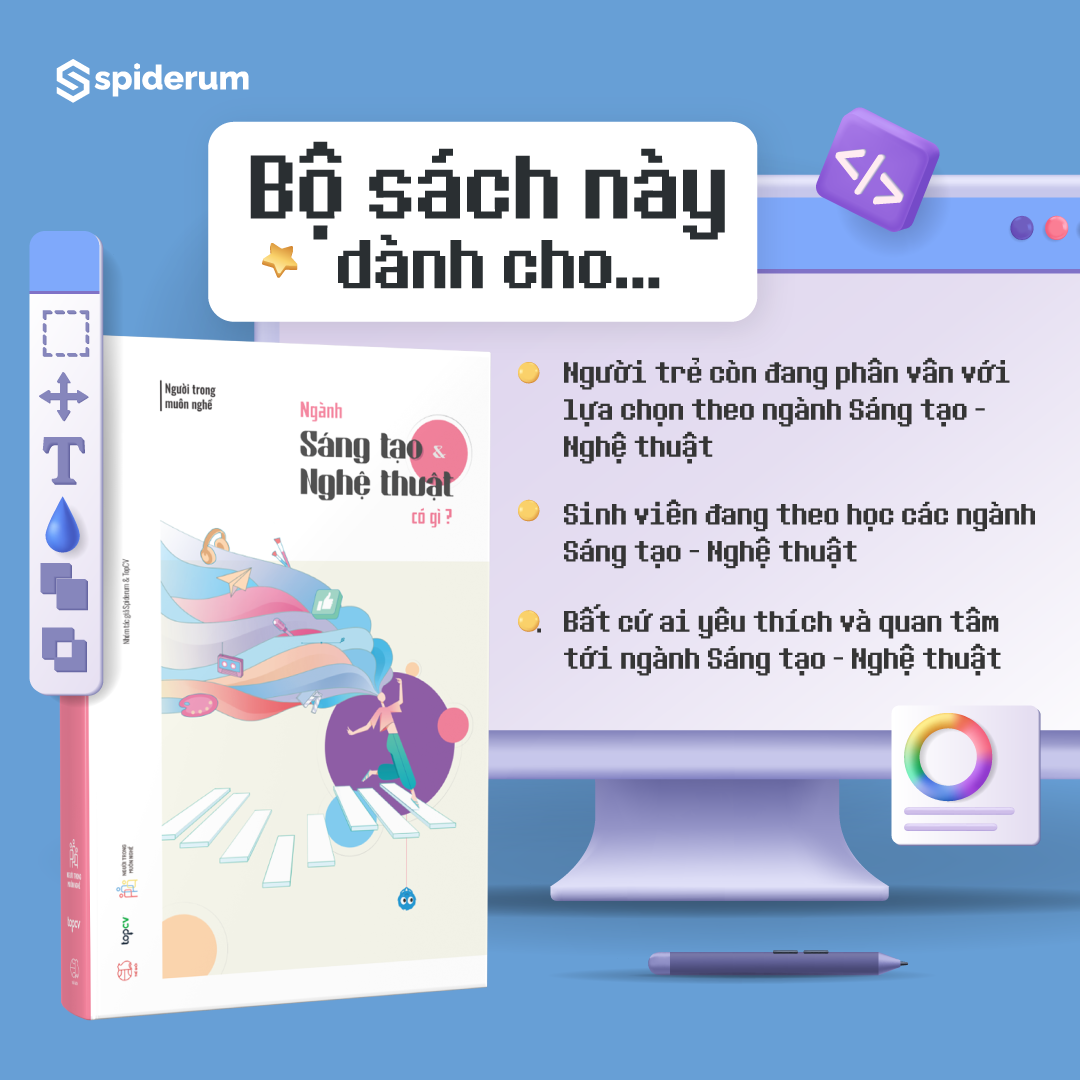  Sách - Combo Người trong muôn nghề: Ngành Sáng tạo và Nghệ thuật có gì? và  Người trong muôn nghề: Định hướng nghề nghiệp toàn diện 