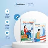  Sách - Combo Bước Ra Thế Giới: Cẩm Nang Du Học Và Săn Học Bổng và Đường Tới Nước Mỹ -  TS. Phạm Đức Hùng 