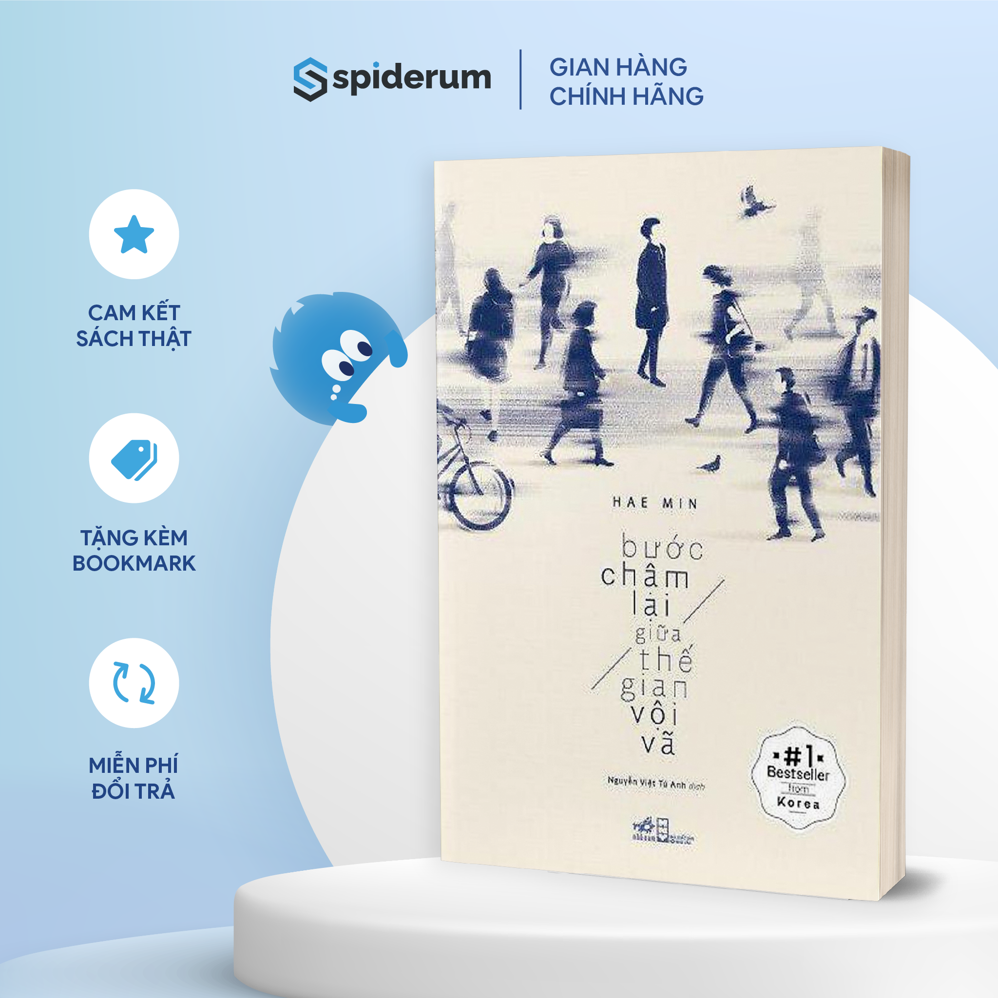 Sách - Bước Chậm Lại Giữa Thế Gian Vội Vã - Nhã Nam