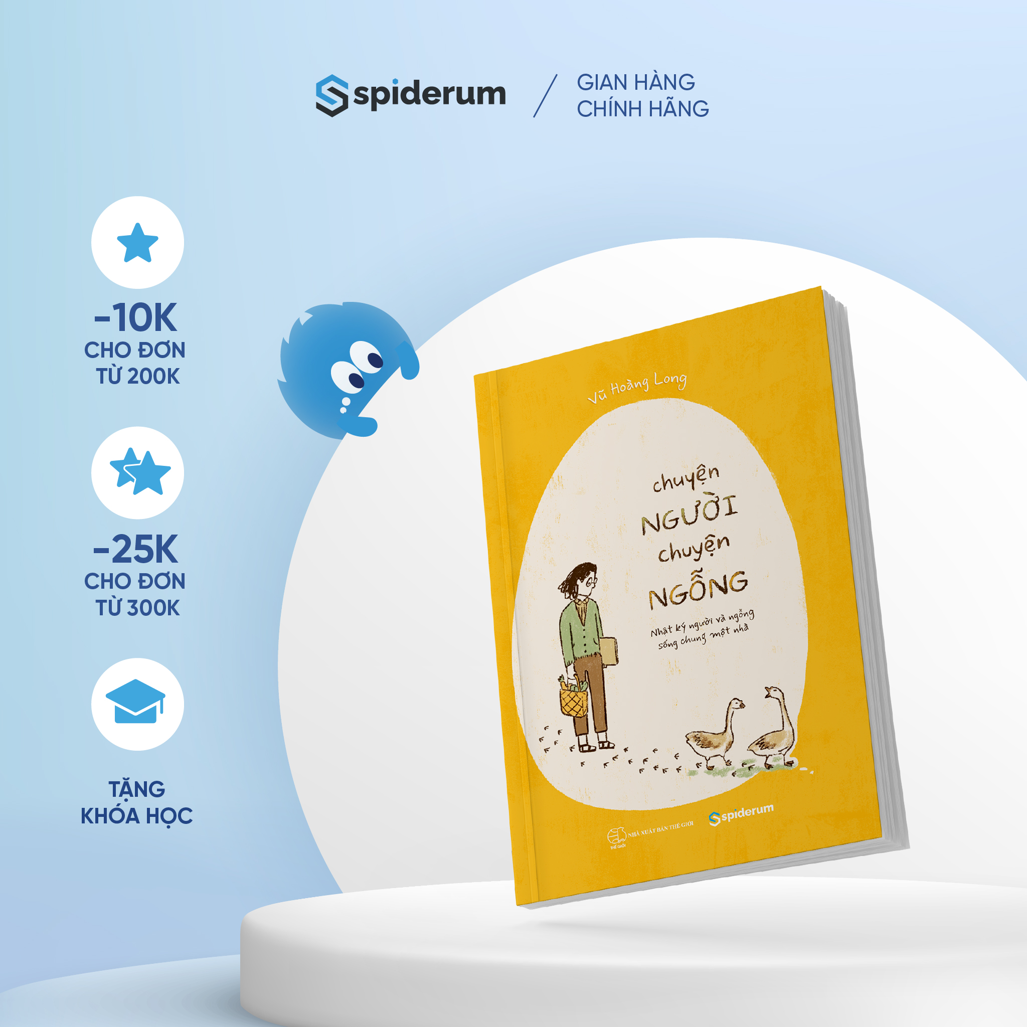 Sách Tản Văn Chuyện Người Chuyện Ngỗng - tác giả Vũ Hoàng Long