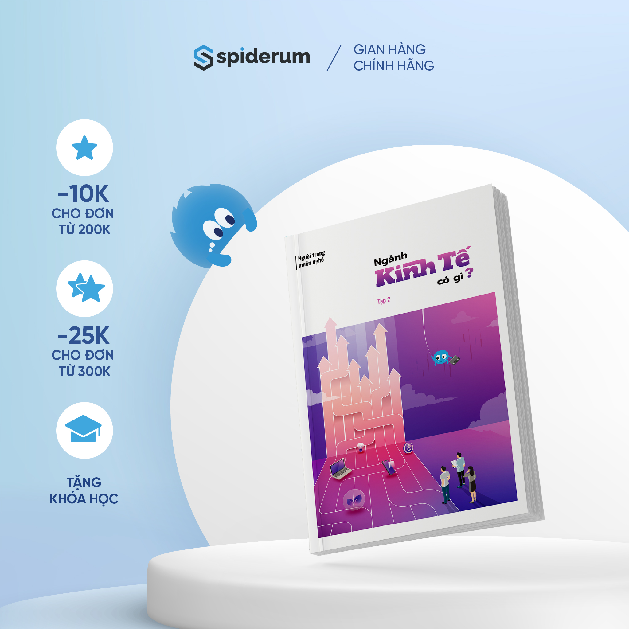 Sách Người Trong Muôn Nghề: Ngành Kinh Tế Có Gì? Tập 2 - Hướng nghiệp toàn diện ngành Kinh tế