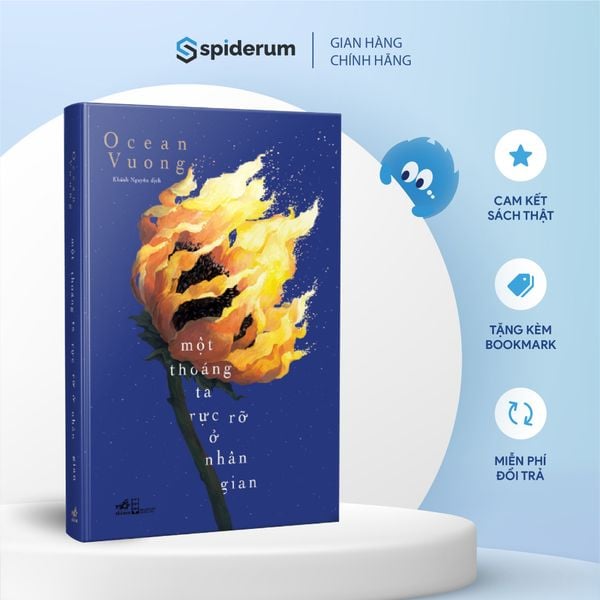  Sách - Một Thoáng Ta Rực Rỡ Ở Nhân Gian -Tác giả Ocean Vuong - Nhã Nam 