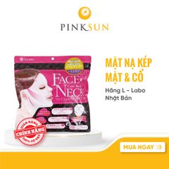 Mặt Nạ Chăm Sóc Da Mặt Và Da Cổ S - Labo Face & Neck Care Mask Nhật Bản (Gói 30 Miếng)