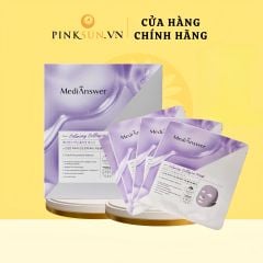 Mặt Nạ Thạch Collagen MediAnswer Calming Collagen Mask Làm Dịu Và Phục Hồi Da (Hộp 5 Miếng)