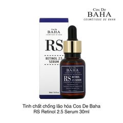 Tinh Chất Chống Lão Hóa Cos De BAHA RS Retinol 2.5 Serum 30ML