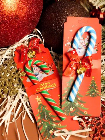 Kẹo Gậy Giáng Sinh, Kẹo Gậy Giáng Sinh Mini, Kẹp Lollipop-Quà tặng Giáng Sinh Yêu Thương