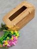 Hộp Đựng Khăn Giấy Bằng Mây Tre Đan Thủ Công Mỹ Nghệ, Hộp Đựng Giấy Ăn bằng Mây Tre, Giỏ Mây