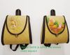 Ba Lô Mây Tre cá vàng, cảnh làng quê Handmade hàng xuất bền đẹp