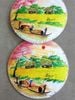 Mẹt Tre, Khay Tre, Mẹt Mây Tre đan vẽ Thủ Công Mỹ Nghệ Đẹp Tinh Tế dùng để Decor, Phụ Kiện Chụp Ảnh, Quà Tặng Ý Nghĩa-MTVLTK03-10