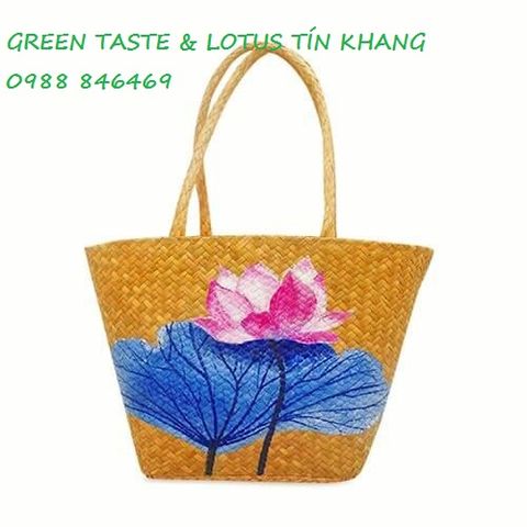 Giỏ Mây Tre Handmade Thời Trang hàng Việt Nam Xuất Khẩu Bền Đẹp