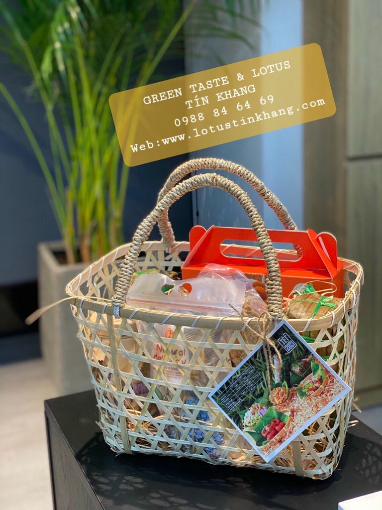 Giỏ Tre, Giỏ Tre Đựng Quà lotustinkhang