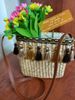 Túi Xách Lục Bình đan thủ công Xinh Xắn-Giỏ Xách Thời Trang Handmade Cao Cấp