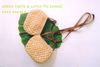 Giỏ Lục Bình Quai Da Nhỏ Xinh Handmade Chính Hãng