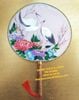 Quạt Mo Cau, Quạt Lụa Vẽ Thủ Công Mỹ Nghệ Cao Cấp Chuẩn Đẹp-Quà Lưu Niệm, Quà Tặng Du Lịch Ý Nghĩa
