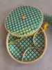 Khay Mứt Tết Bằng Mây Tre Đan Cao Cấp, Chuẩn Đẹp, Hộp Đựng Bánh Kẹo Mứt Tết, Hộp Đựng Quà KMTMTDLTK02-04