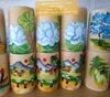 Ly Tre Vẽ Mỹ Nghệ, Cốc Tre-Phụ Kiện Decor