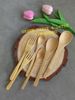 Set Nĩa, Muỗng, Thìa Bằng Gỗ Tre Mộc, Bền Đẹp, An Toàn