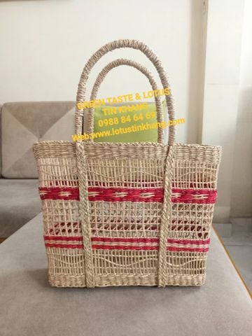 Túi Cói, làn cói đi dã ngoại, Picnic, du lịch, Túi đi chợ bền đẹp, thời trang, thân thiện môi trường