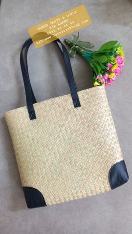 Túi Cói, Túi Tote Cỏ Bàng Xinh Xắn, Giỏ Đựng Đồ Đa Năng