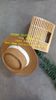 Set/Bộ Đôi Nón Cói Đi Biển, Túi Xách Mây Tre Sang Trọng, Cao Cấp, Đẹp Hoàn Hảo-SNCTMTBLTK02-2