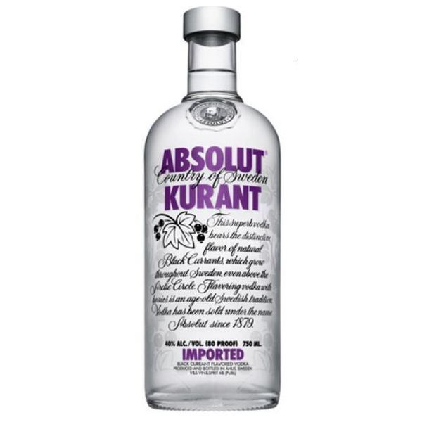  Absolut Vodka Kurant 50ml 