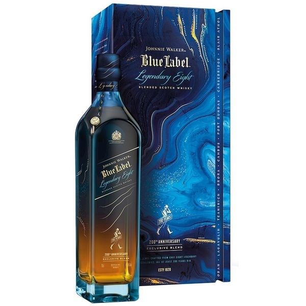  Johnnie Walker Blue Label 200 Years Anniversary Legendary Eight Limited Edition 