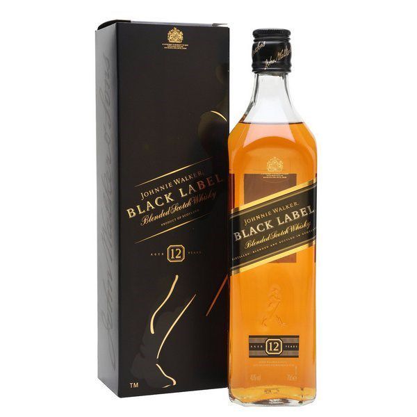  Johnnie Walker Black Label 750ml 