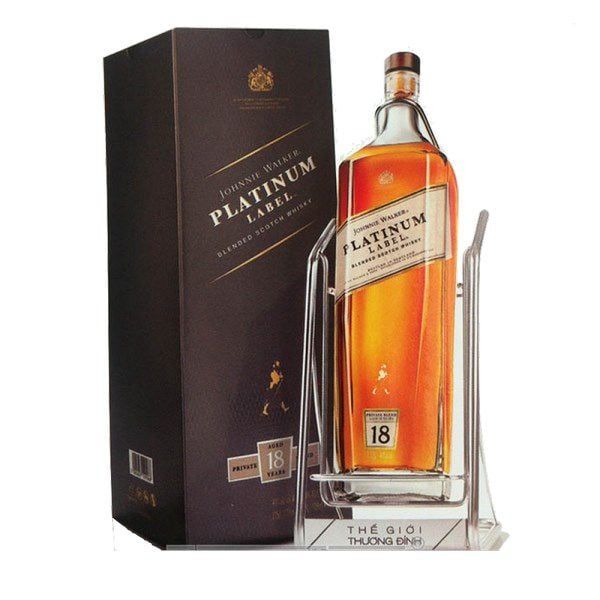  Johnnie Walker Platinum 18Y 1750ml Cradle 