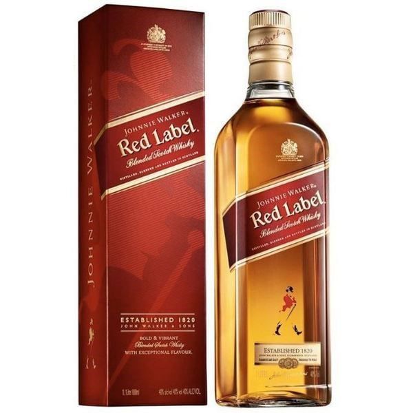  Johnnie Walker Red Label 750ml 