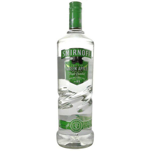  Smirnoff Vodka Green Apple 