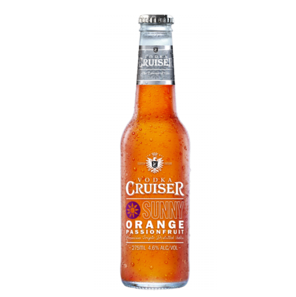 Vodka Cruiser Sunny Orange Passion Fruit 