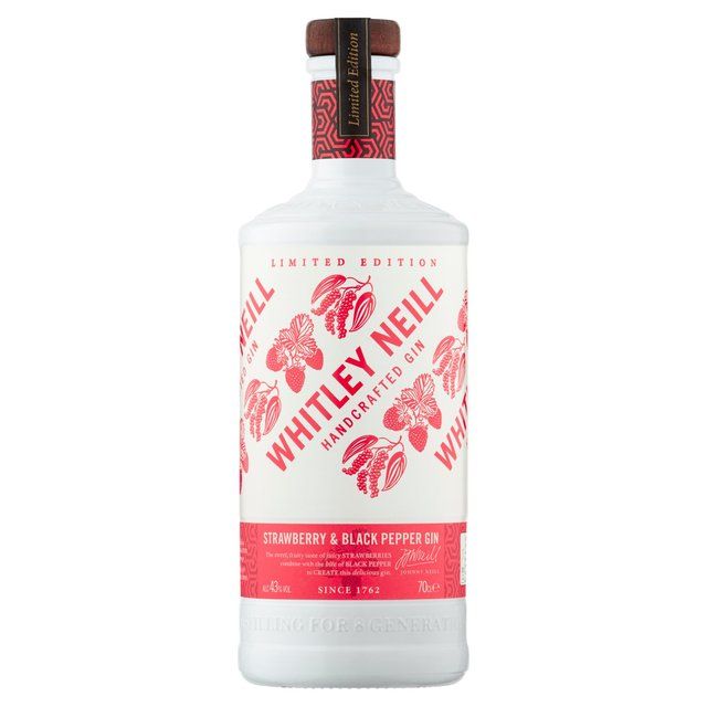  Whitley Neill Strawberry & Black Pepper Gin 