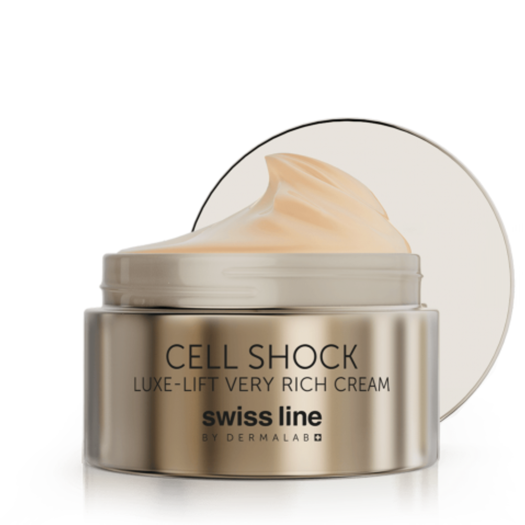 Kem tinh chất vàng SWISSLINE Luxe-Lift Very Rich Cream siêu dưỡng, trẻ hóa và nâng cơ toàn diện dành cho da khô, rất khô và thiếu nước 50ml