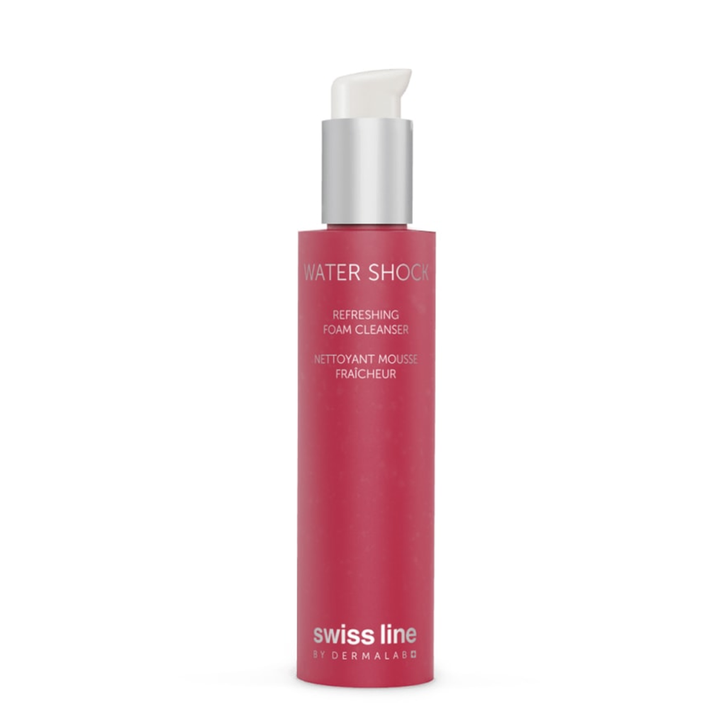 Sữa rửa mặt SWISSLINE Water Shock Refreshing Foam Cleanser tươi mới, tinh khiết da 160ml
